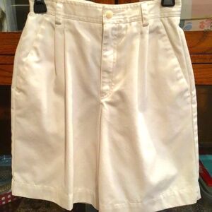 Liz Claiborne Liz Sport All Cotton Bermuda Short in White 4